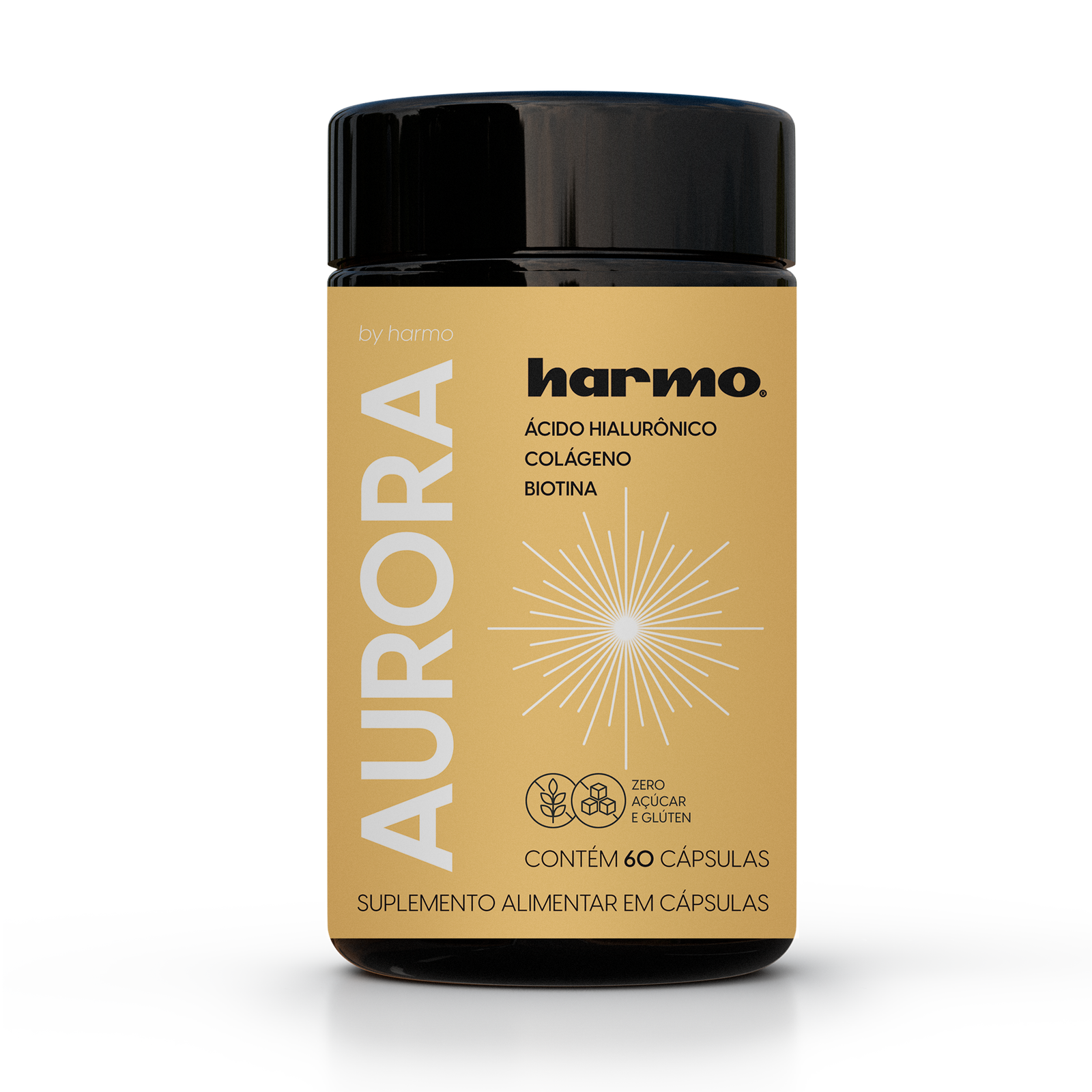 AURORA HARMO – Multivitamínico Completo Para Cabelo, Pele, Unhas